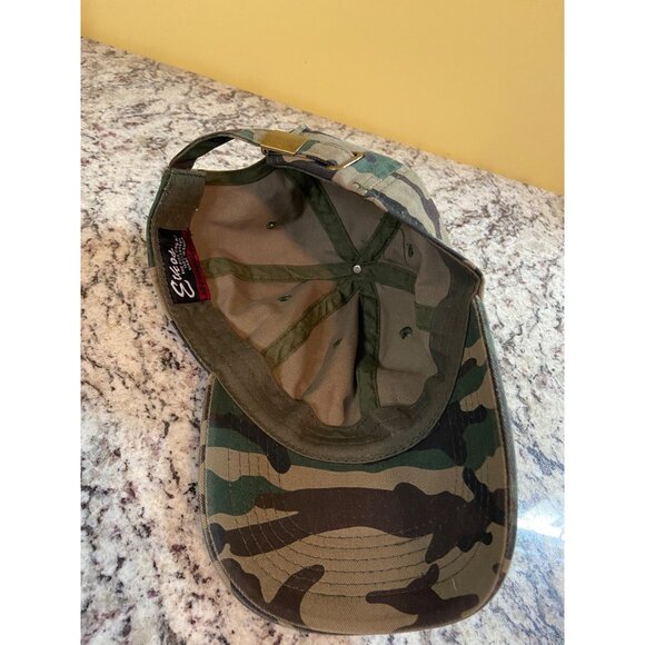 Elwood Camo Baseball Cap Unisex One Size Adjustable Strapback Hunting Outdoor - Picture 8 of 8